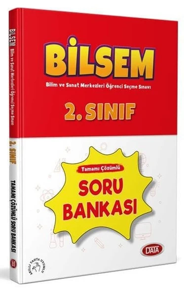 2. Sınıf Bilsem Tamamı Çözümlü Soru Bankası Data Yayınları ürün görseli 1