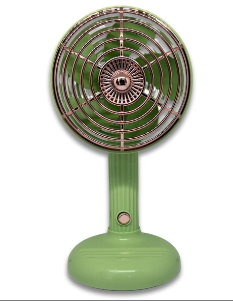FY060 Taşınabilir Masaüstü ve El Yeşil Usb Fan ürün görseli 1