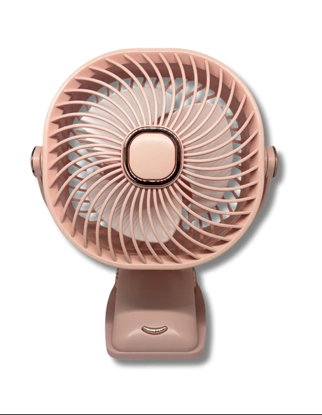 ZB113 Taşınabilir Masaüstü Pembe Usb Fan ürün görseli 1