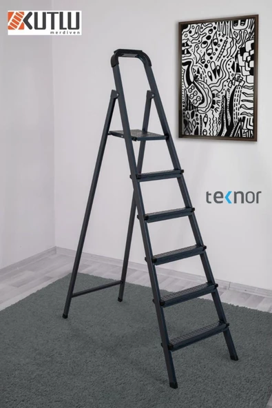Teknor Kutlu 5+1 Metal Merdiven - Resim 7