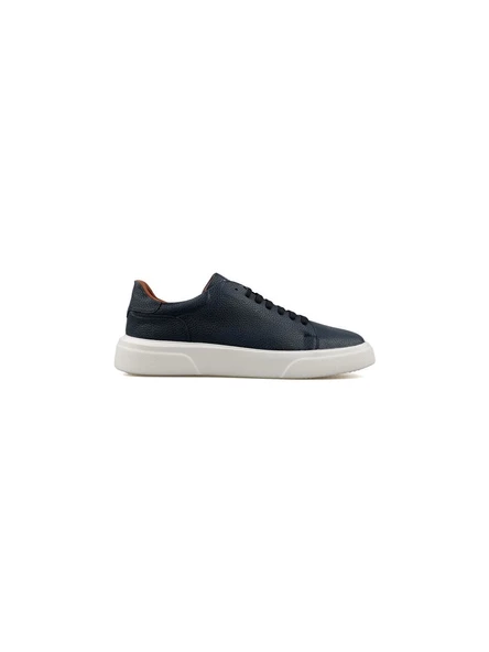 Lufian Tommy Erkek Deri Sneaker Ayakkabı Lacivert 111230280 ürün görseli 1