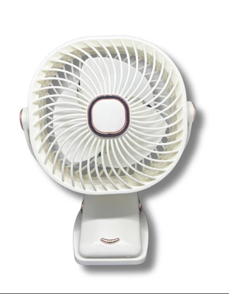 ZB113 Taşınabilir Masaüstü Beyaz Usb Fan ürün görseli 1