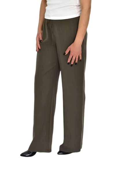 Kadın Lastikli Bol Pantolon BGL-ST04637 ürün görseli 1