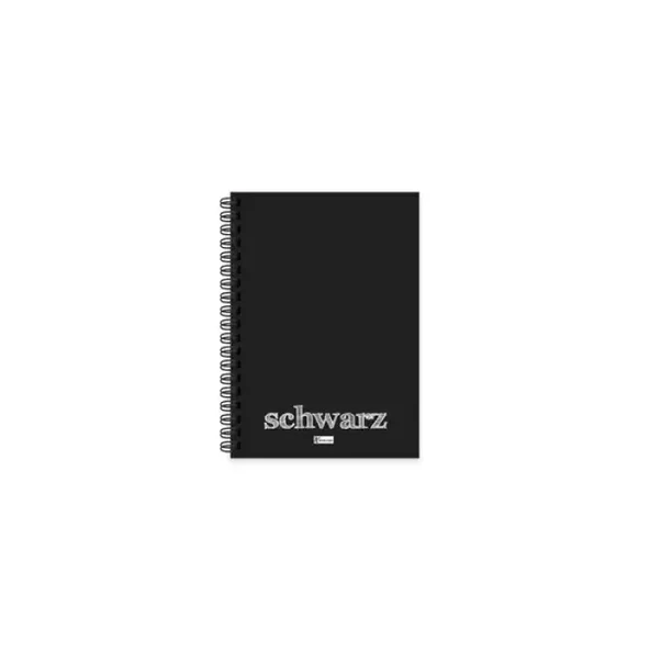 Keskin Color Defter A6 40 Yp.PP Kap.Spr.Schwarz 350560-99 ürün görseli 1