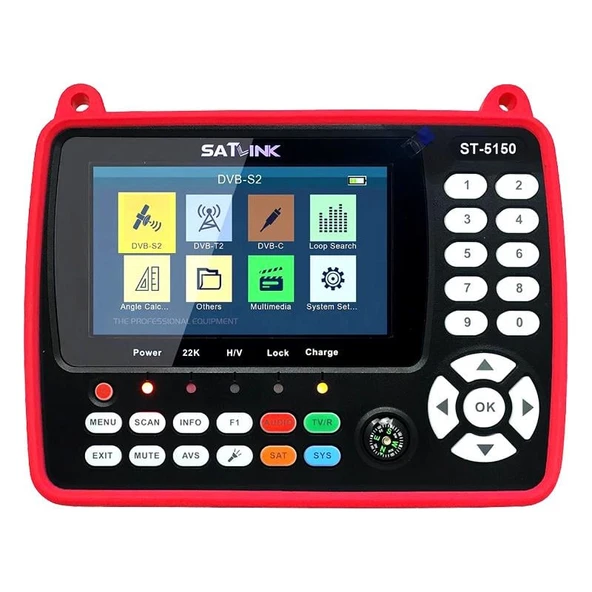 Ayt Satlink HD Combo ST-5150 Görüntülü HD Uydu Bulucu Uydu Ayarlama Yön Bulucu Cihazı ürün görseli 1