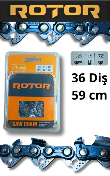 ROTOR 325 1.5 72 36 diş Motorlu Testere Zinciri ürün görseli 1