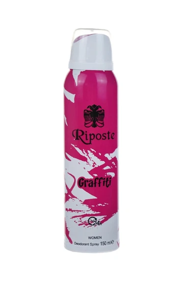 Riposte 24 Saat Etkili Kadın Deodorant -  Graffiti - 150 Ml ürün görseli 1