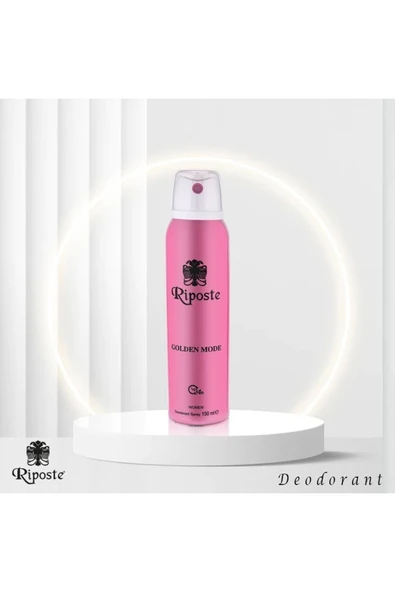 Riposte 24 Saat Etkili Kadın Deodorant -  Golden Mode - 150 Ml ürün görseli 1