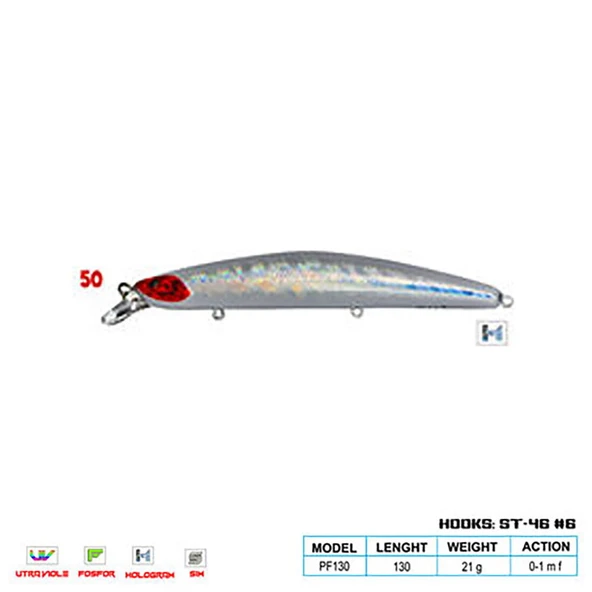 Wily CAMARO CL:50 130mm 21gr 0-1.0m F ürün görseli 1