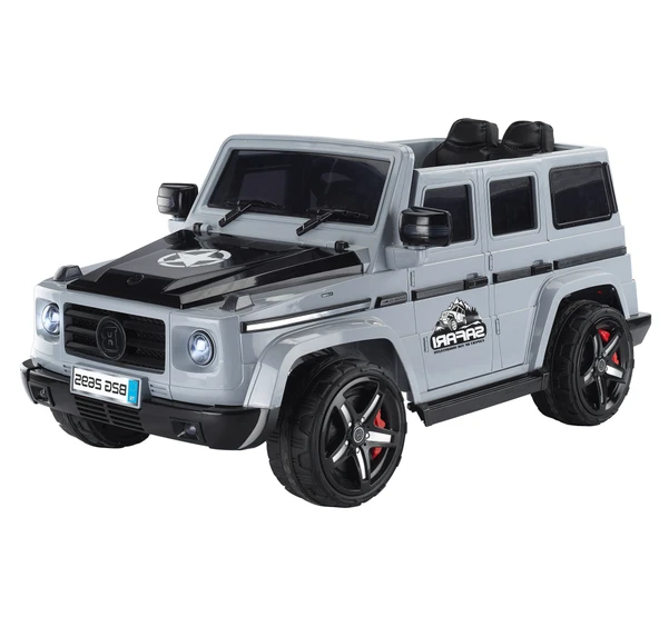 Baby2Go 2695 Safari Akülü Araba 12 Volt / Gri ürün görseli 1