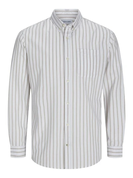Jack Jones Oxford Plus Büyük Beden Erkek Gömlek 12190444 ürün görseli 1