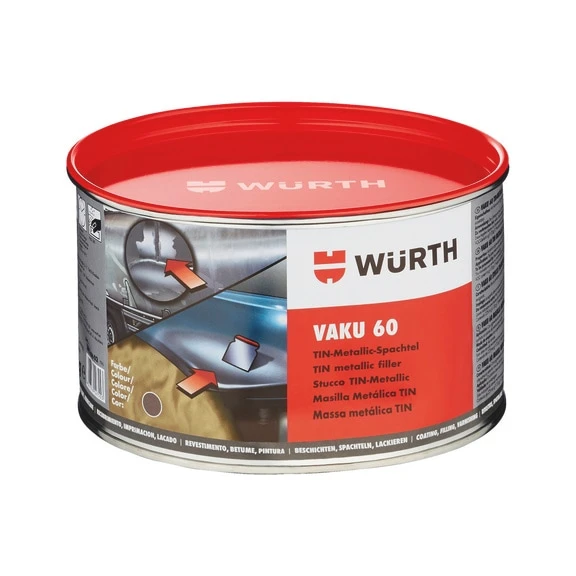 Würth Çelik Dolgu Macunu (VAKU-60) 1800 GR - Yüksek Mukavemetli Profesyonel Dolgu Çözümü ürün görseli 1