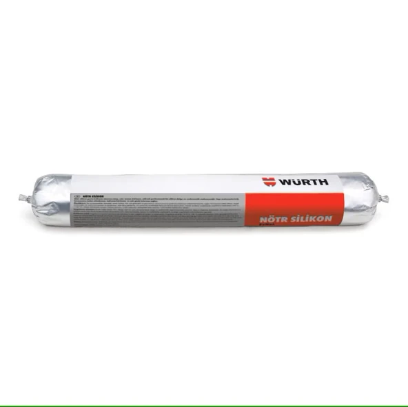 Würth Nötr Silikon Antrasit Gri 600 ML - Dayanıklı, Elastik ve Güçlü Sızdırmazlık ürün görseli 1