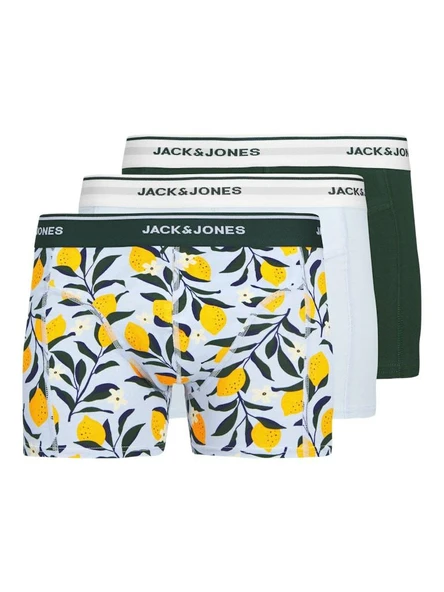 Jack Jones Lemon 3 Lü Paket Erkek Boxer 12286180 ürün görseli 1