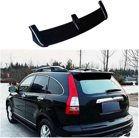 AUTOGP Honda crv uyumlu bagaj üstü spoiler 2007 / 2013 siyah ürün görseli 1