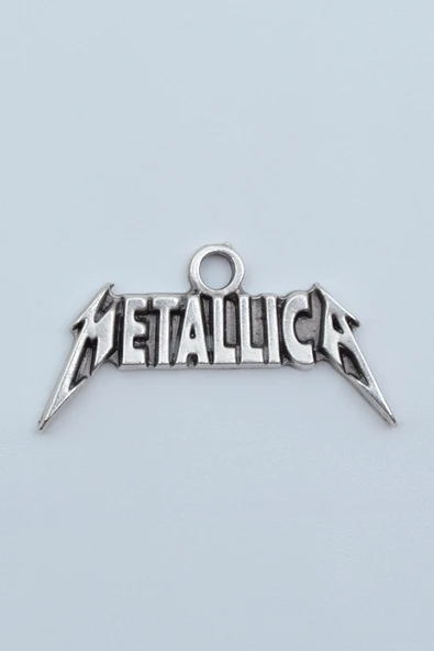 Metallica Gümüş Kaplama Kolye Ucu ürün görseli 1