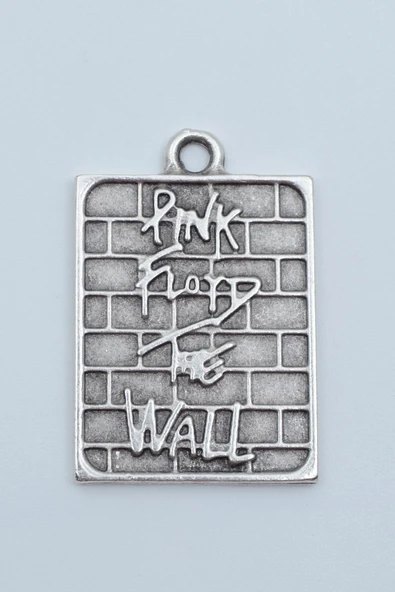 Pink Floyd The Wall Gümüş Kaplama Kolye Ucu ürün görseli 1