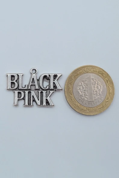 Black Pink Gümüş Kaplama Deri İp Kolye - Resim 4