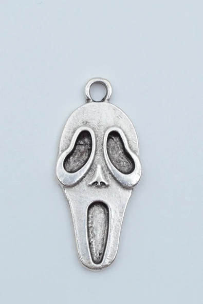 Scream - Çığlık Gümüş Kaplama Kolye Ucu ürün görseli 1