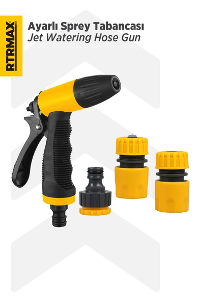 RHG1004 Ayarlı Sprey Tabancası - 3 Aparatlı ürün görseli 1