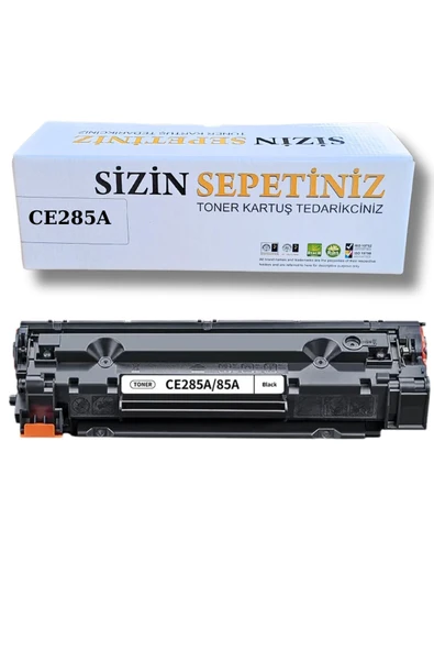 sizinsepetiniz Hp 85a-ce285a Hp Laserjet Pro P1104 Uyumlu Siyah Toner ürün görseli 1