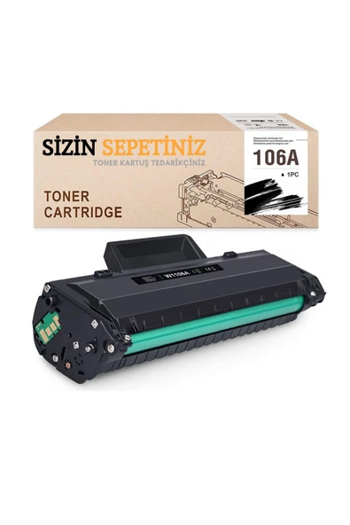 HP W1106A for HP Laser 107a 107r 107w MFP 135a 135r 135w MFP 135wg 137fnw 137fwg Toner ÇİPLİ ürün görseli 1