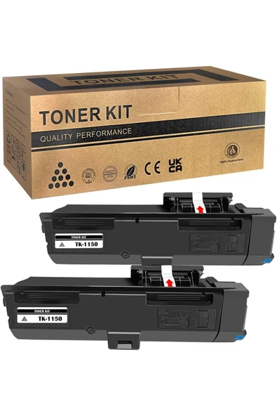 KYOCERA Tk-1150 Muadil Toner Pages 2adet M2135 M2135dn M2635 M2635dn M2635dw M2735dw P2235 Toner ürün görseli 1