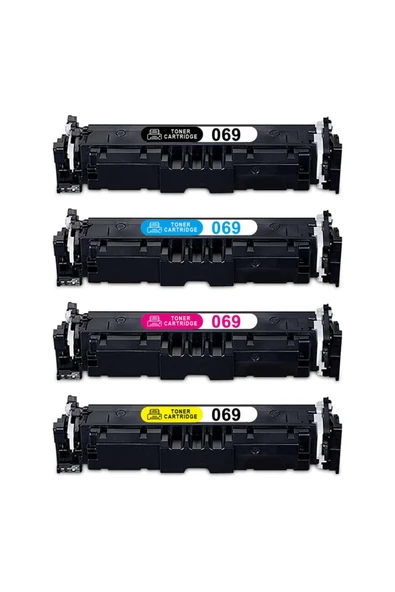 CANON CRG-069 Uyumlu TONER CHİPSİZ SET 4 RENK ürün görseli 1