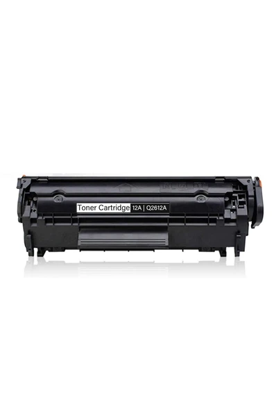 HP LaserJet Pro 1020,1012,1018 Yazıcı Uyumlu Muadil Toner %100 Uyumlu Çipli Toner  Q2612A ürün görseli 1
