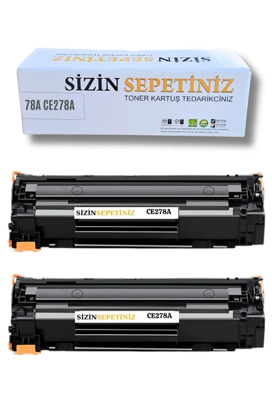 HP LaserJet M1536DNF M1536 MFP P1560 P1566 P1600 P1606 P1606DN 2 adet 278A ürün görseli 1