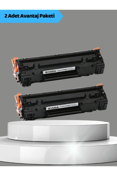 Muadil W1500a 150a Laserjet M111w M111a M141a M141w W1500a W150a Çipli 2li Paket ürün görseli 1