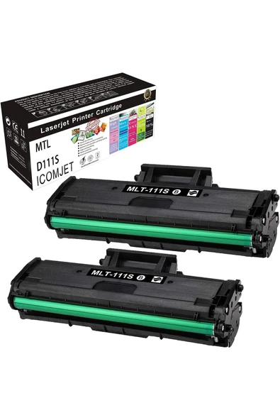 Samsung D111S MLT-D111S 111S Work for Samsung Xpress SL-M2020 SL-SL-M2022 SL-SL-M2070 -SL-M2070FW (2 ADET) ürün görseli 1