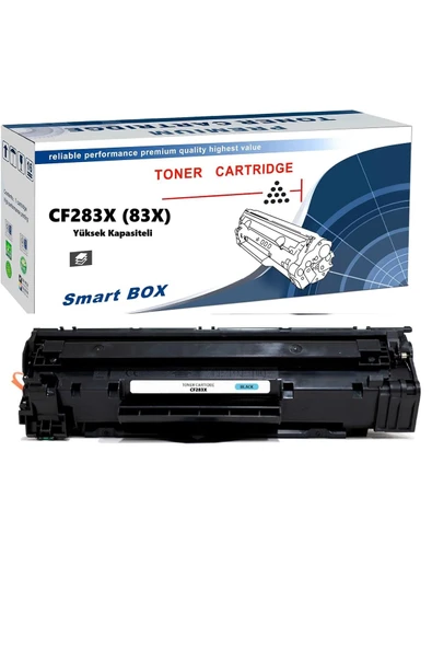 HP CF283X (83X)Hp CF455A,CF456A,CF484A,CF485A Yazıcı Uyumlu Muadil Toner 2200 Sayfa ürün görseli 1