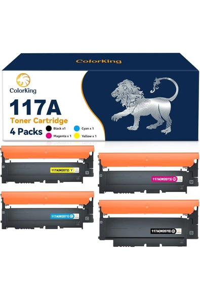 HP Laser MFP 179fnw 178nw 150nw178nwg W2070A W2071A W2072A W2073A (Black Cyan Yellow Magenta ) ürün görseli 1
