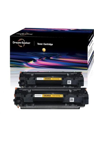 HP CE285A  Toner (2 Black) P1102W M1132 M1217NFW P1103 P1104W P1106 P1108 P1109 M1130 M1132 ürün görseli 1