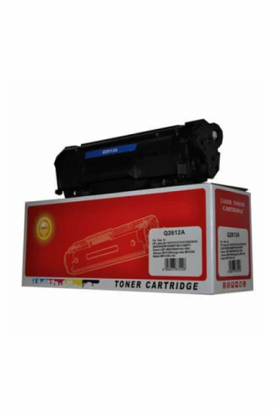 HP Q2612A FX-9 FX-10 Muhadil Siyah Toner ürün görseli 1
