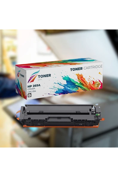 HP 203A -HP CF540 SİYAH RENK TONER  COLOR LASERJET PRO M254DW/M254NW/M254DNW/M280NW/M281FW/M281FDN ürün görseli 1