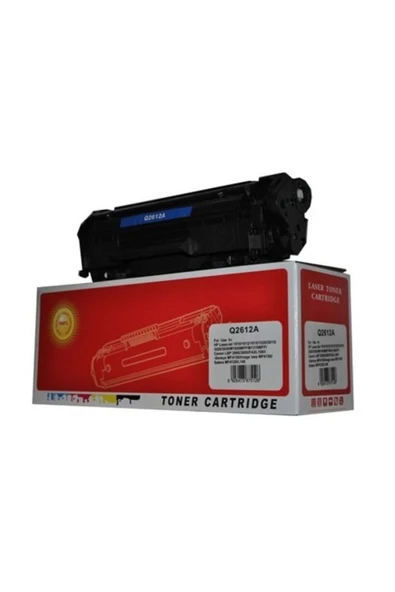 HP Q2612a Fx10/1010/1018/1020/1020/1022/3015/3020/ ( Q2612a/fx-9/fx-10) Muhadil Toner ) ürün görseli 1
