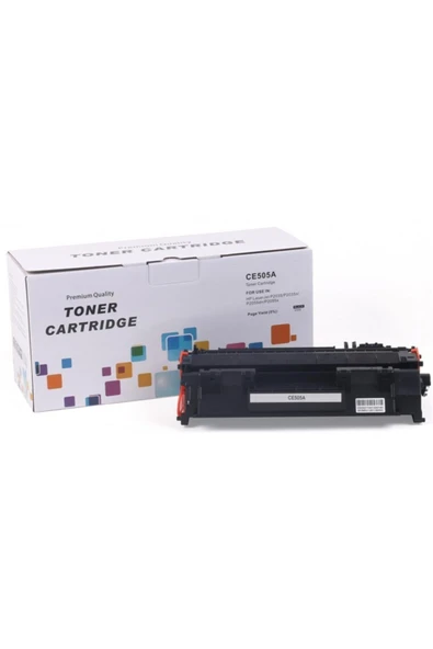 HP Ce505a (05a) Muadil Toner P2035n-p2055dn-p2055x Canon Lbp6650-crg 719-ır1133 ürün görseli 1