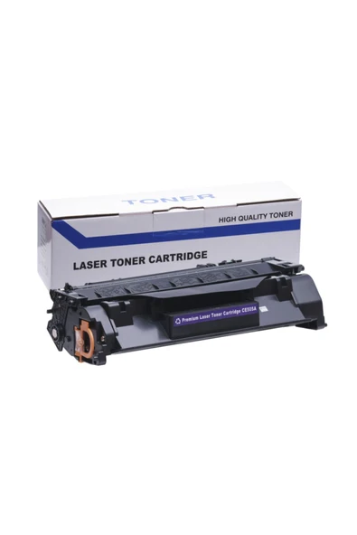 HP 05x-ce505x/crg719h Siyah Muadil Toner ürün görseli 1