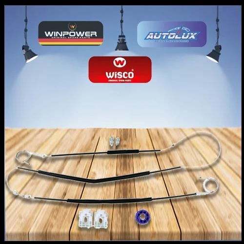 Wisco 1288  Cam Kriko Tamir Takımı Arka Sol Audi A4 04-08 ürün görseli 1