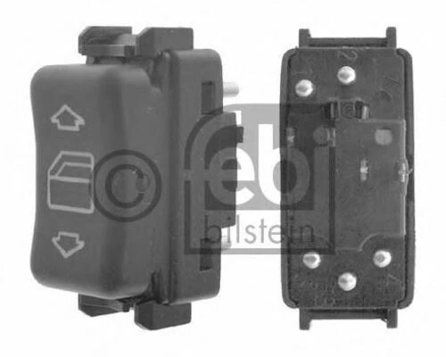 FEBI 18307  W124 201 1985-1995 Cam Açma Düğmesi Ön Sol ürün görseli 1