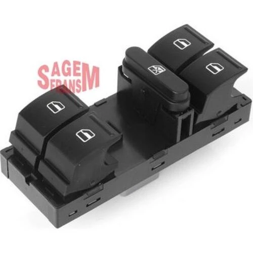 Sagem 400110 FR  Cam Açma Düğmesi Dörtlü Ön Sol Golf 5 Plus - Jetta - Passat ürün görseli 1