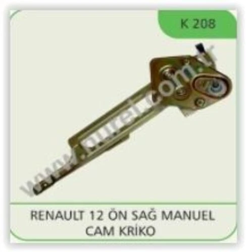Nurel K208 Cam Krikosu Ön Sağ Renault 12 Cam Krikosu ürün görseli 1