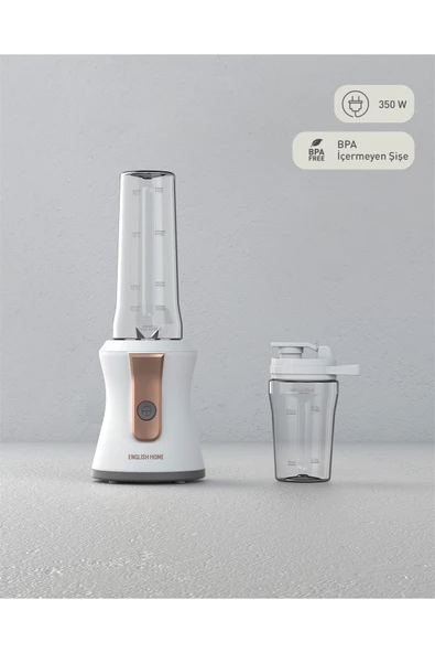 English Home KBL 3001 Kişisel Blender Beyaz Bakır ürün görseli 1