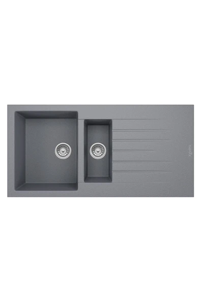 Thorax Granit Eviye Harlem T2 Gri 100X50 ürün görseli 1