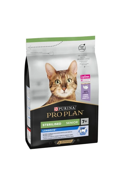 Proplan Pro Plan Sterilised 7+ Yasli Kedi Maması 3 Kg ürün görseli 1