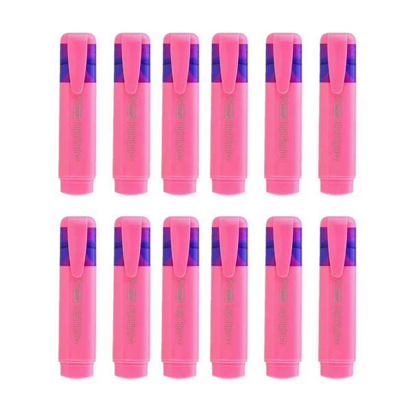 Mikro Fosforlu Kalem Mk 701-P Pembe - 12 Adet ürün görseli 1