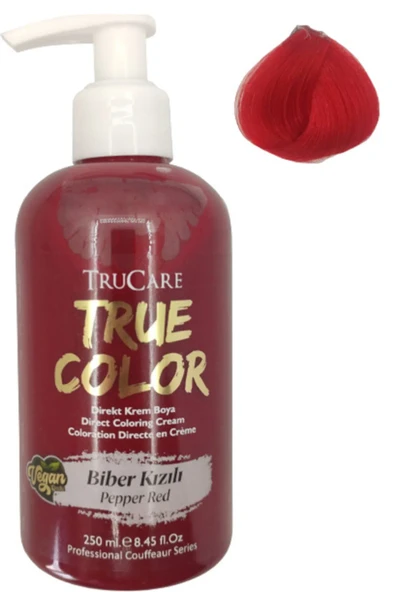 Truecolor Saç Boyası Biber Kızılı 250 ml ürün görseli 1