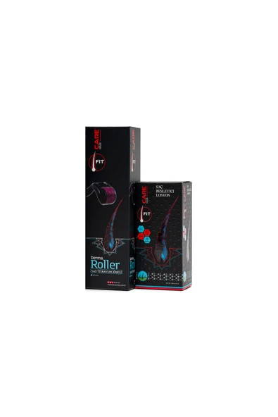 Fıtcare Losyon + Derma Roller 1mm Siyah ürün görseli 1